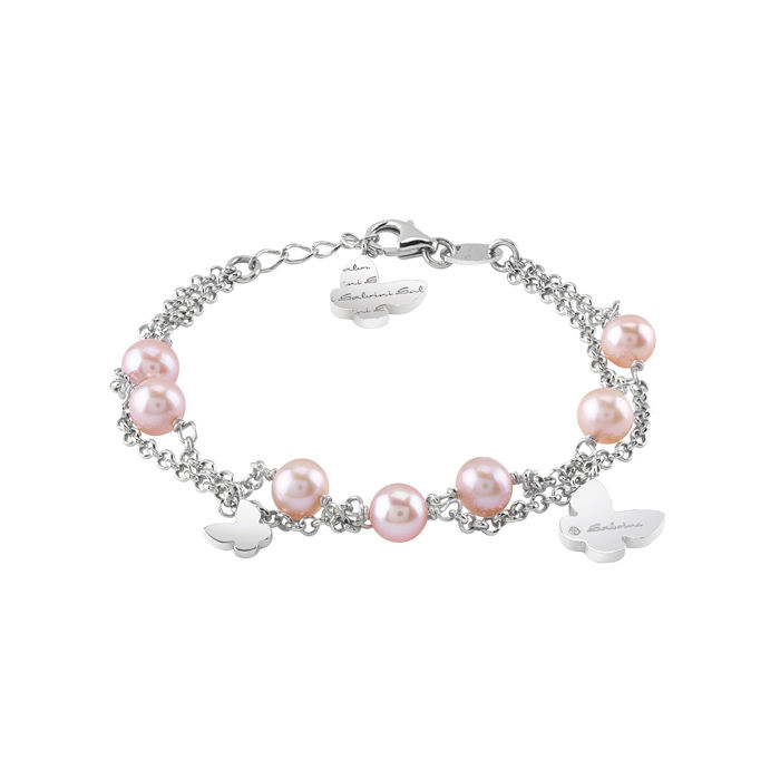 Bracciale in argento e perle di Salvini Gioielli