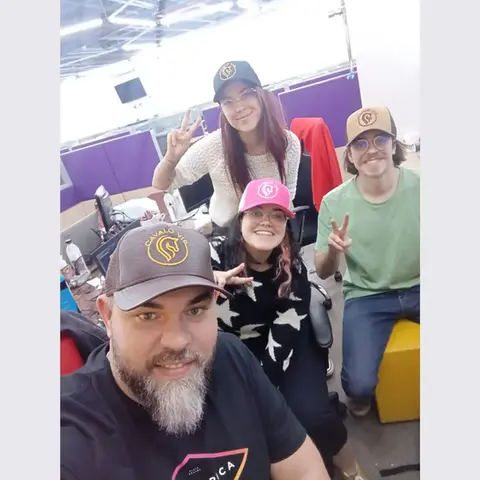 Equipe de Criação de conteúdo para redes sociais da Agência de Marketing Trinca