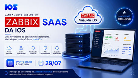 Lançamento Oficial do Zabbix SaaS da IOS
