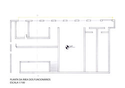PLANTA DA ÁREA DE FUNCIONÁRIOS