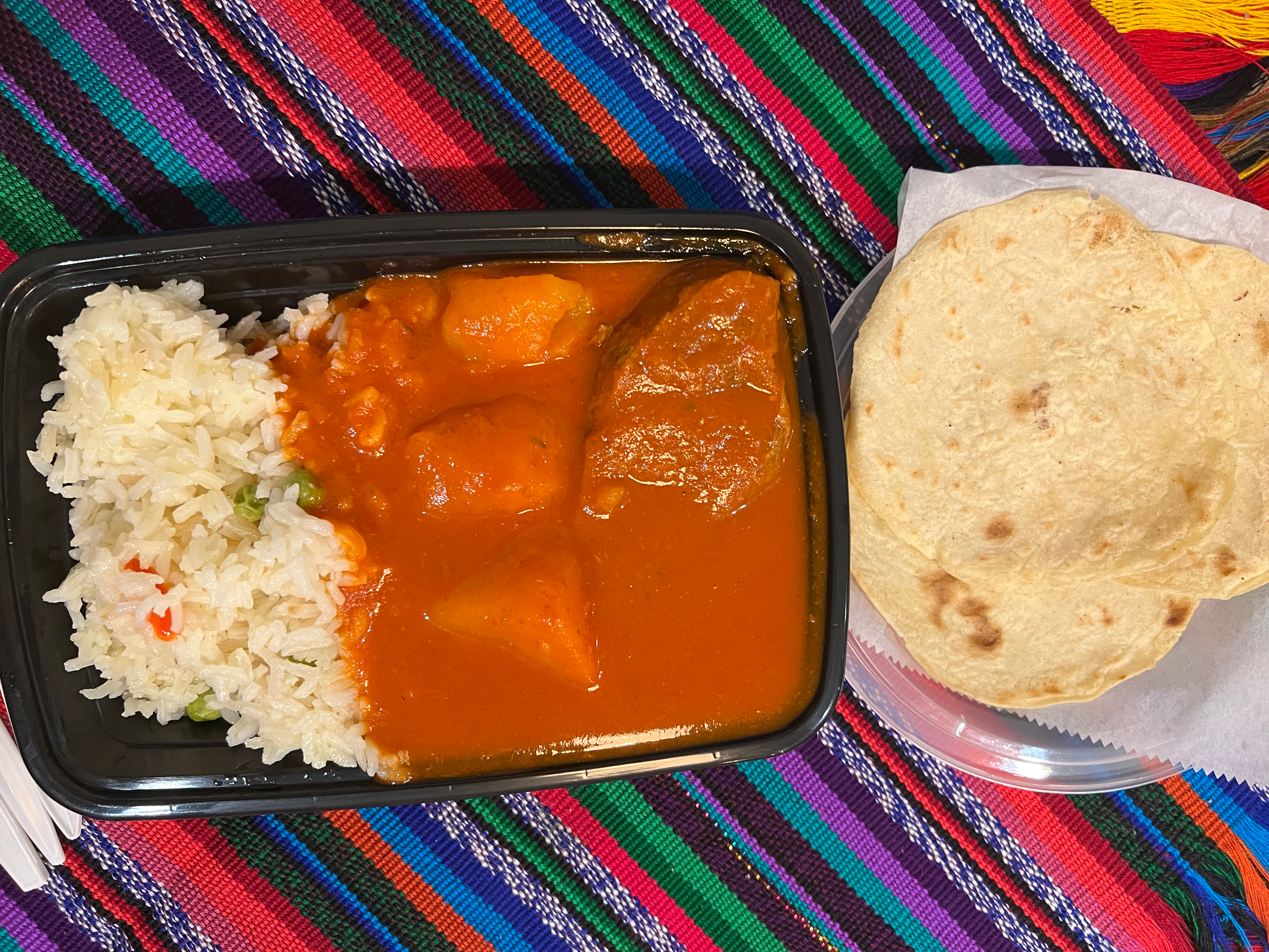 Arranged Food and Objects