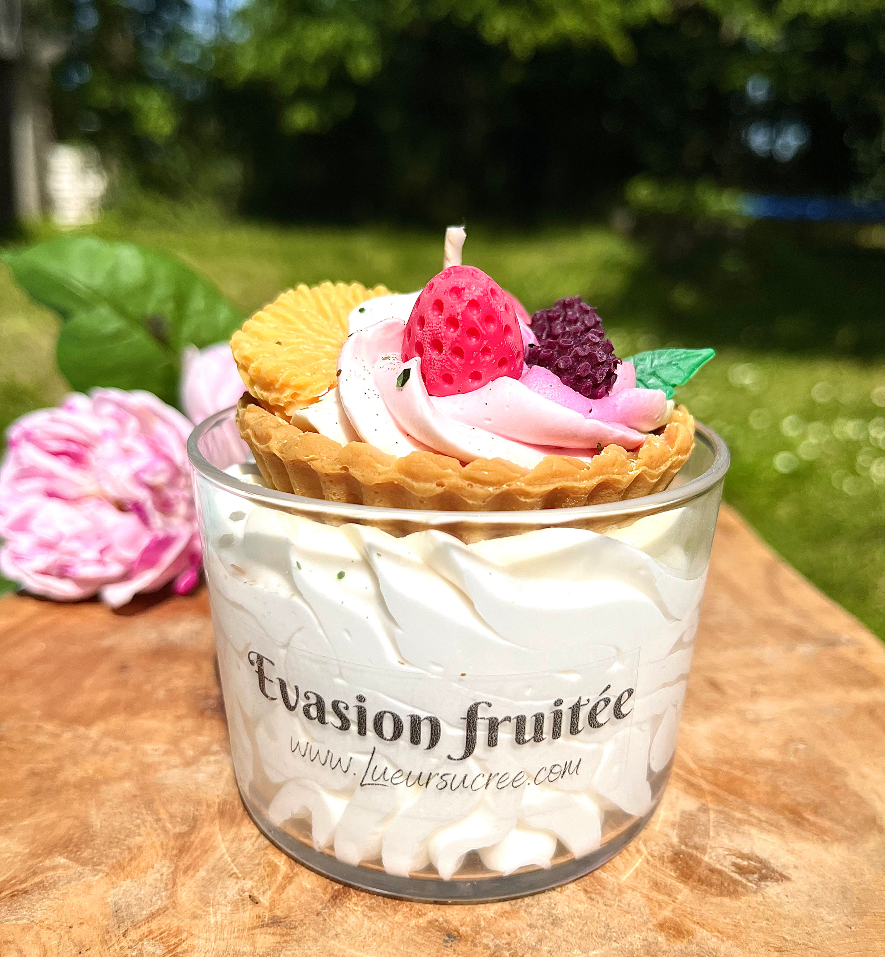Bougie fruitée