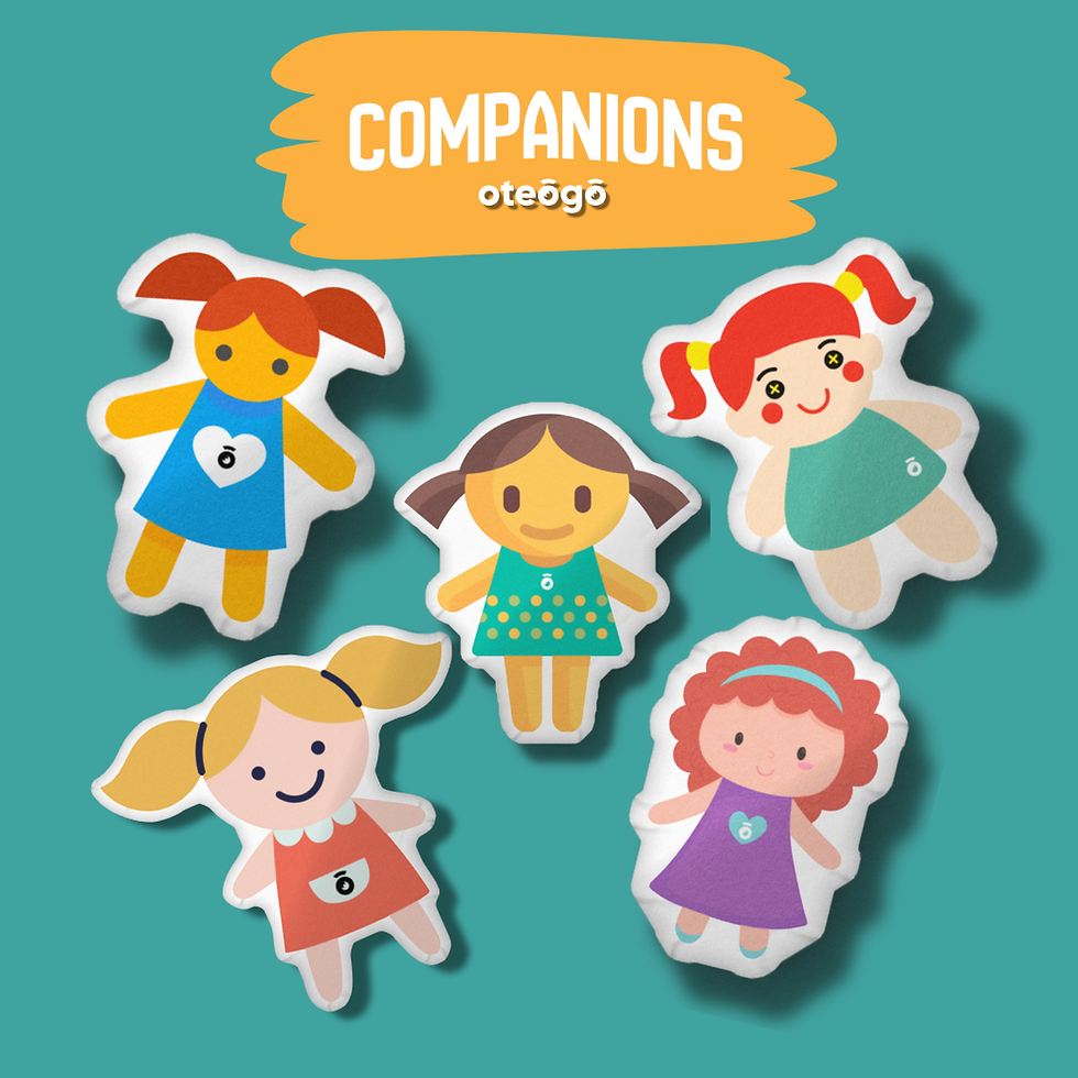 Thumbnail: Curly Cora Doll Custom-shaped pillow