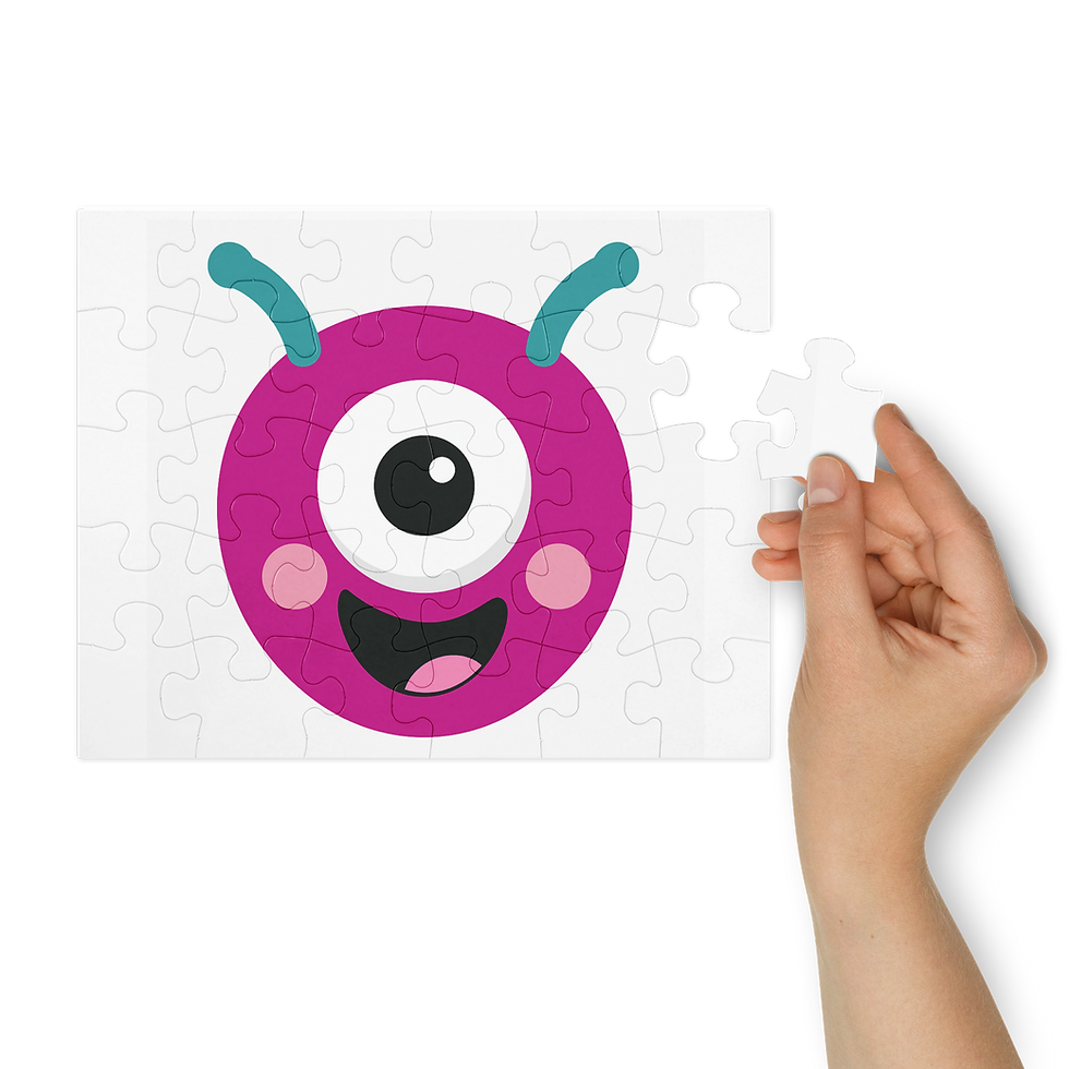 Thumbnail: Fetchi jigsaw puzzle with tin