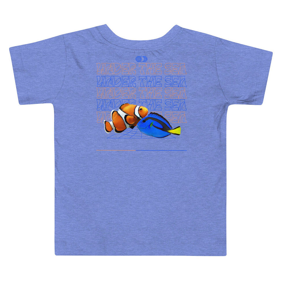Miniatura: Toddlers Tropical Reef Short Sleeve Tee