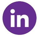 LinkedIn purple icon