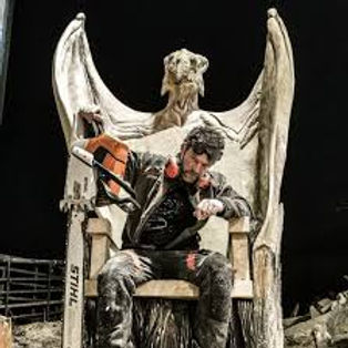 Simon Rourke Simon O’Rourke - Chainsaw-wielding artist