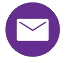 Email purple icon