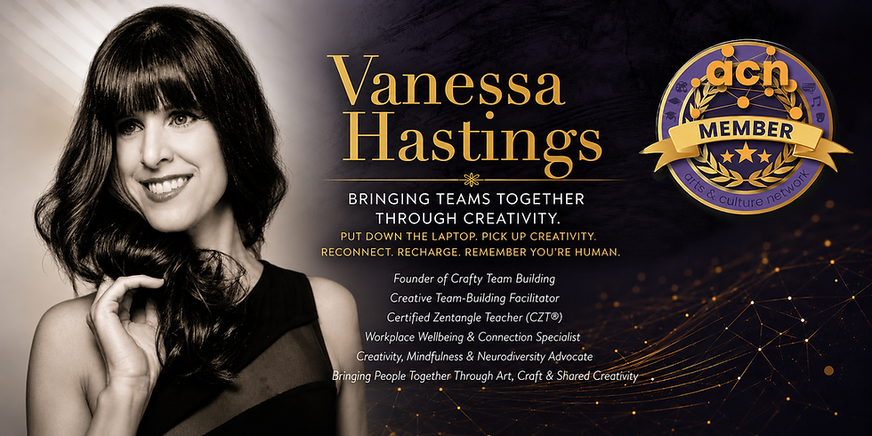 Vanessa Hastings banner - Arts and Culture Network