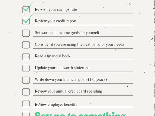 Are You Prepared? A 10-Item Spring Financial Checklist to Keep You on Track