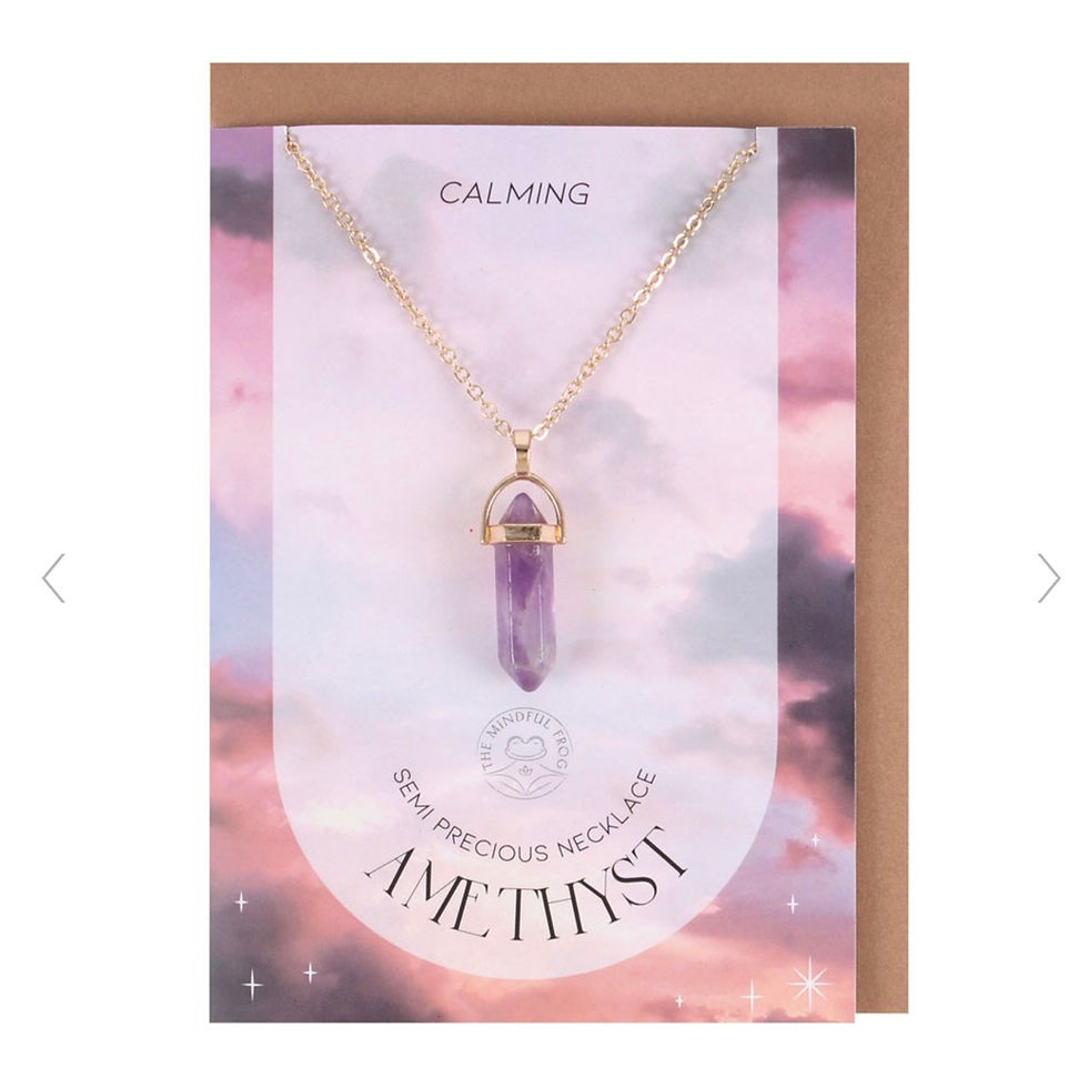 Amethyst necklace