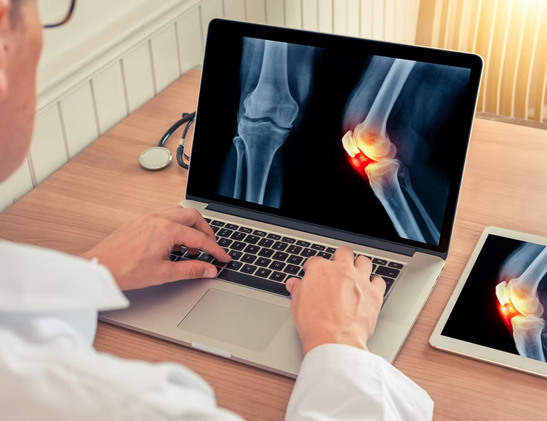 A person feeling stressed