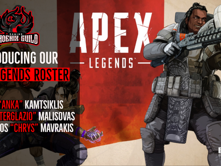 Introducing our Apex Legends Roster!