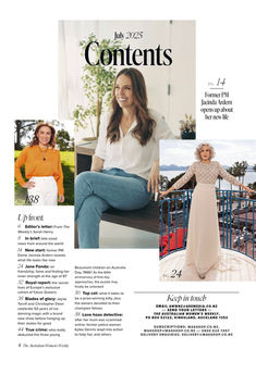 Makeup by Minah Campos for Women’s Weekly Austria cover featuring Jacinda Ardern