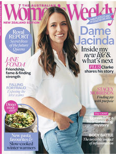 Makeup and hair by Minah Campos on Jacinda Ardern for the Women’s Weekly Austria cover.