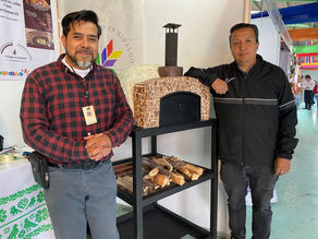 Hornos de piedra, una opción saludable y segura, disponible en Pabellón Artesanal