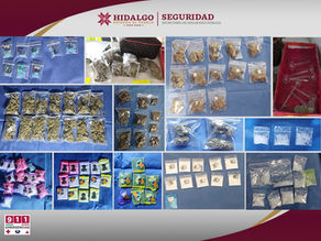 SSPH detiene a 5 probables narcomenudistas de la región del Valle del Mezquital