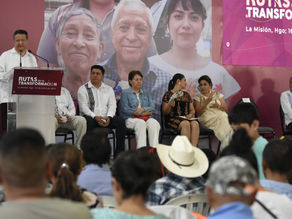 Con apoyos para el campo e infraestructura , Menchaca Salazar avanza en el combate a la pobreza