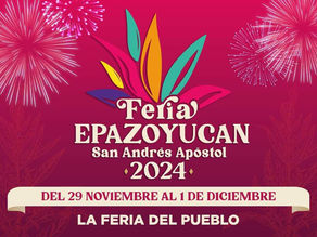 Epazoyucan celebrará su feria anual en honor a San Andrés Apóstol