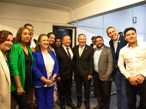 ASISTE JULIO MENCHACA A SEGUNDO INFORME DE LABORES DEL SENADOR NAVOR ROJAS