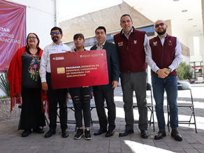 Apoya económicamente Sebiso a 540 personas cuidadoras