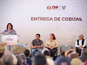 DIF Hidalgo entrega 2 mil cobijas en Actopan como parte de su compromiso con las familias más vulnerables