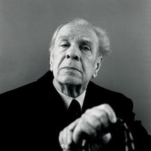 JORGE LUIS BORGES (Buenos Aires, 24 augustus 1899 – Genève, 14 juni 1986) was een Argentijns dichter, essayist en schrijver van korte verhalen. Hij wordt gerekend tot de belangrijkste schrijvers van de twintigste eeuw. Nobelprijswinnaar Mario Vargas Llosa noemde hem 'de grootste Spaanstalige schrijver sinds Cervantes'. Zijn werk is van bepalende invloed geweest op de opkomst van de Latijns-Amerikaanse literatuur in de tweede helft van de twintigste eeuw.