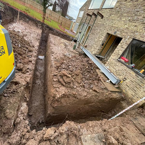 Construction Site Excavation & Groundworks