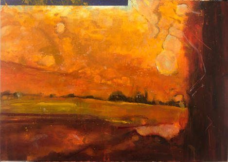 Morning, Oil on Canvas, 84 x 60 m (unframed)