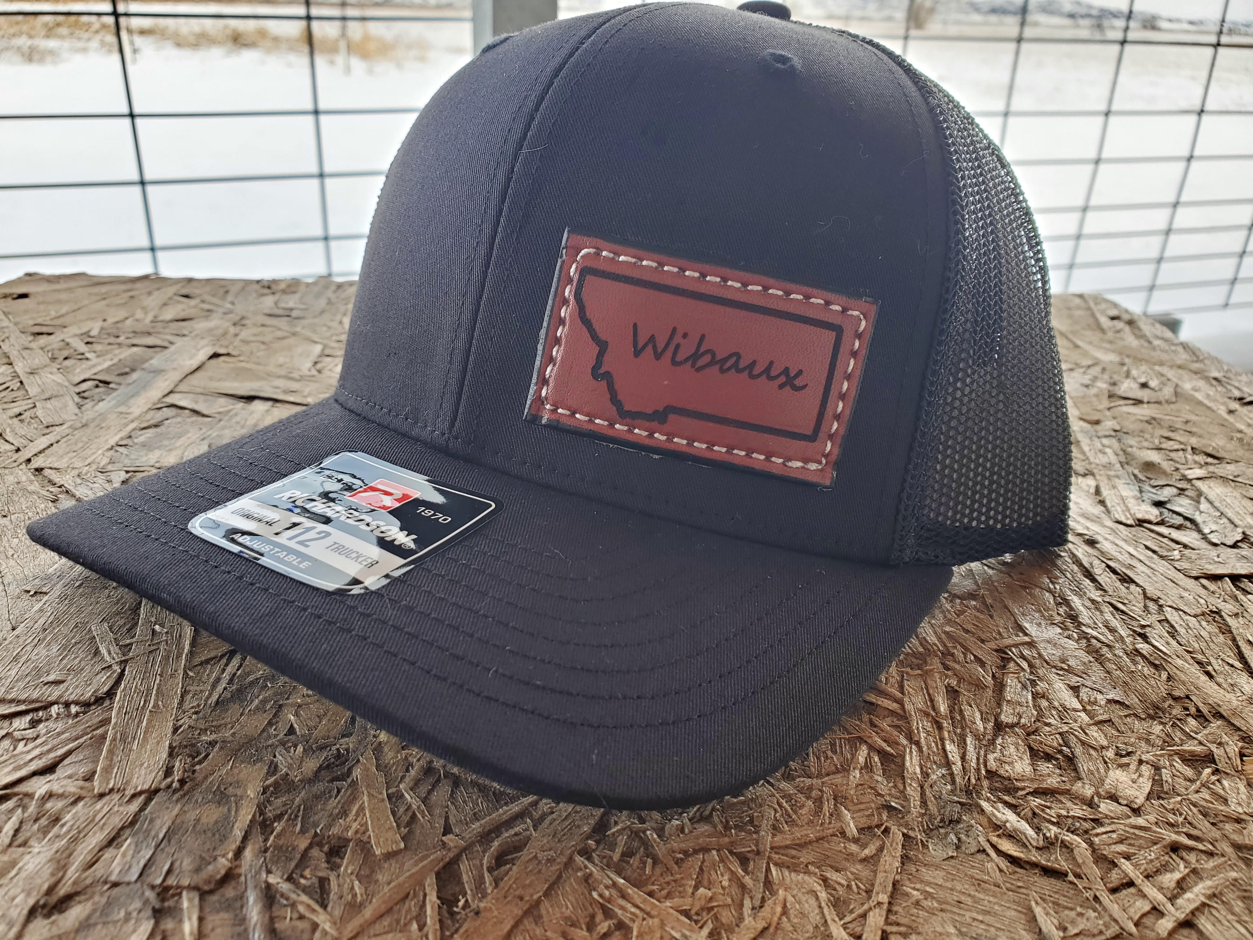Leather Patch Wibaux Hat