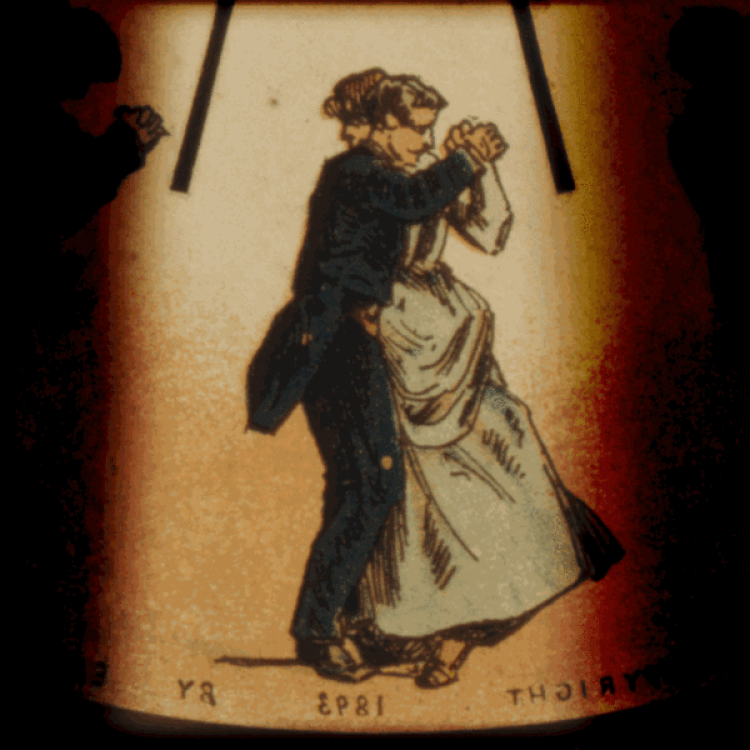 Eadweard Muybridge. Phenakistoscope. A C