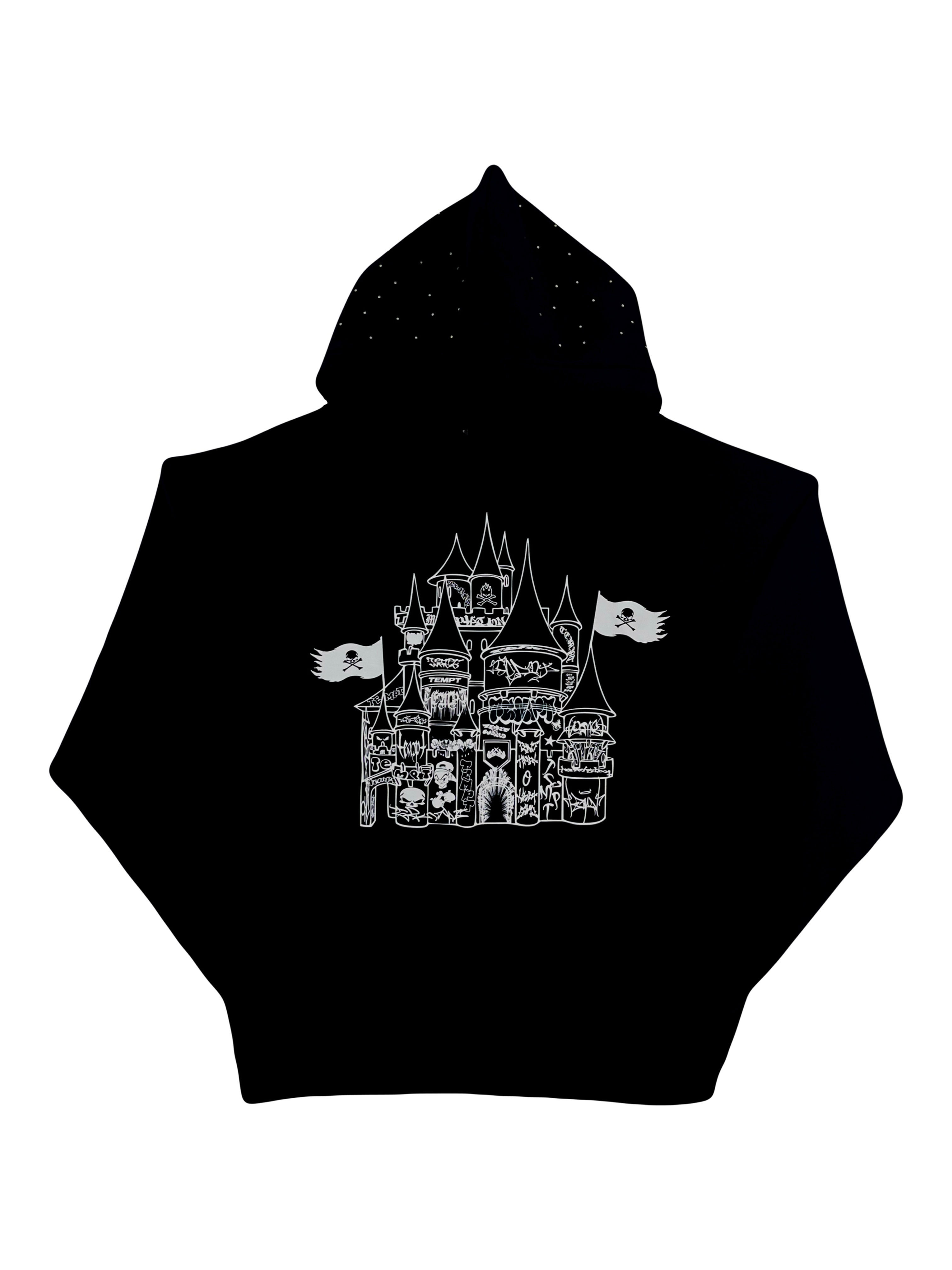 RHINESTONE CASTLE HOODIE