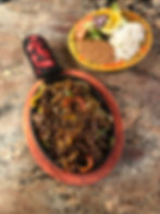 Fajitas de carne