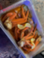 Charola de patas de jaiva