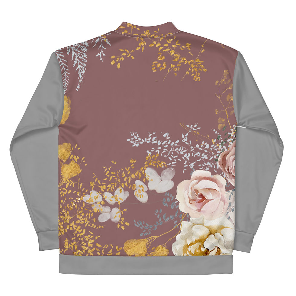 Thumbnail: Disciple & Apostle Bomber Jacket (Mauve)