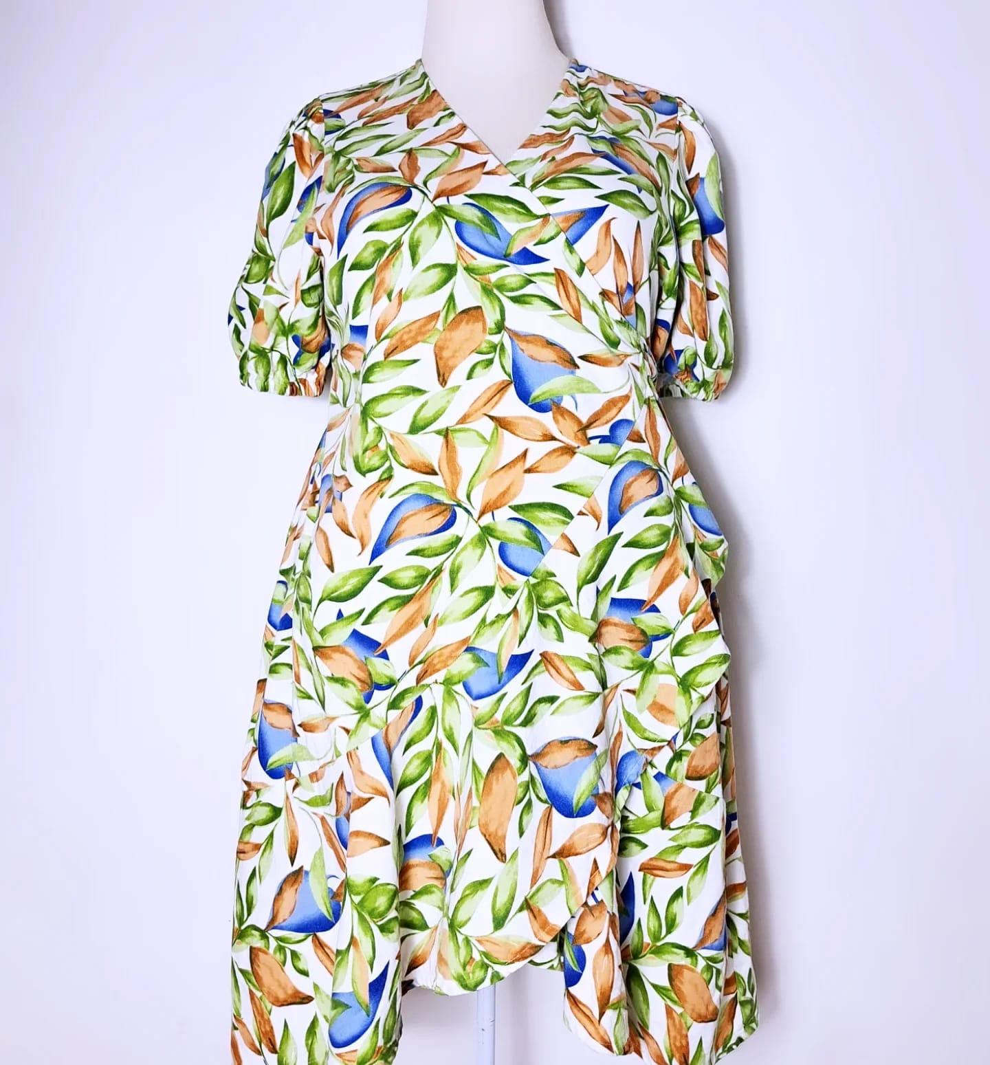 Vestido transpassado