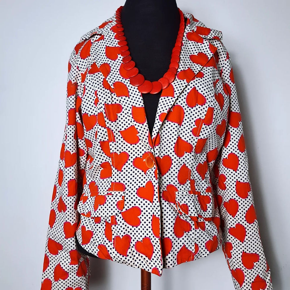 Miniatura: Blazer corações  Botswana