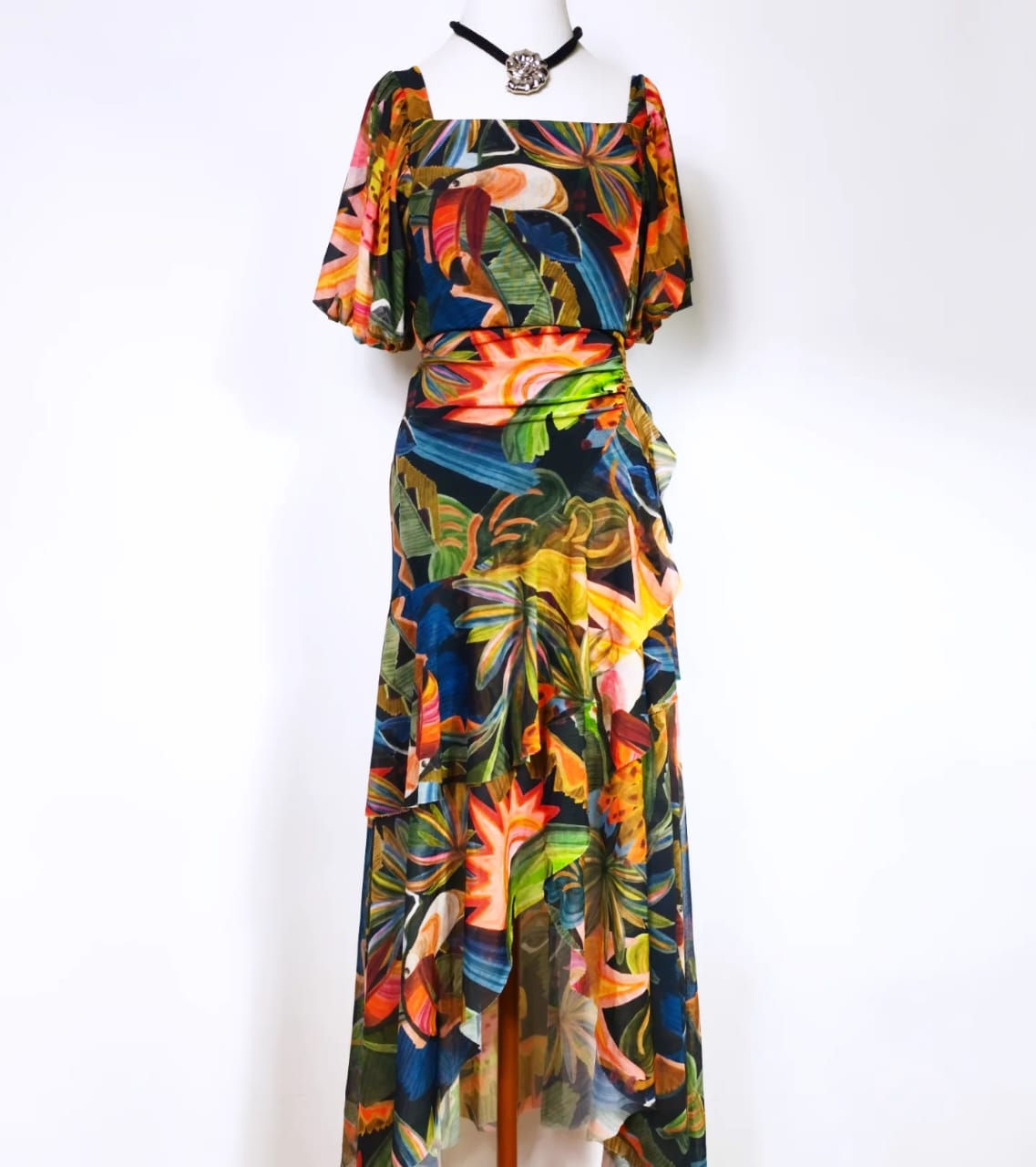 Conjunto Tule ilusion Floresta