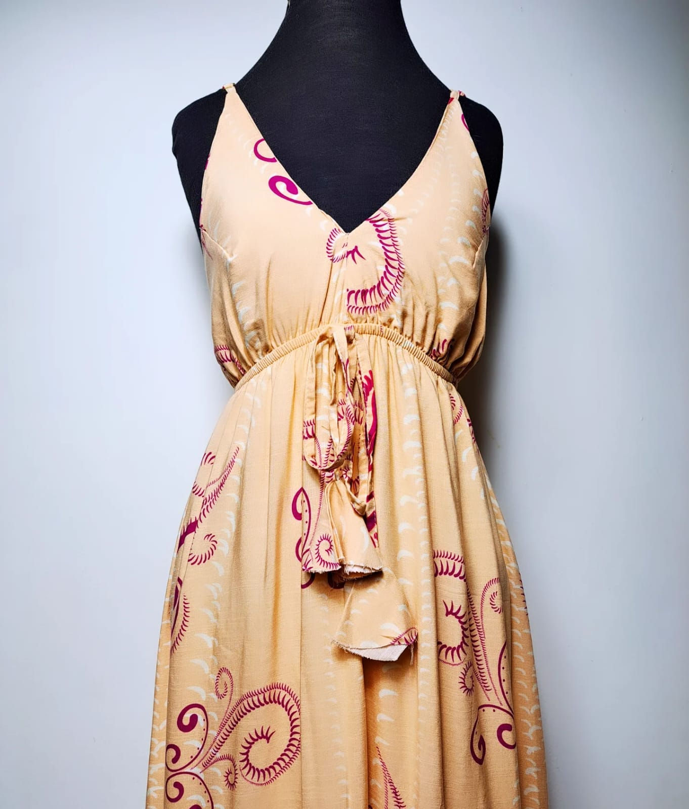 Vestido Estampado longo Arabesco