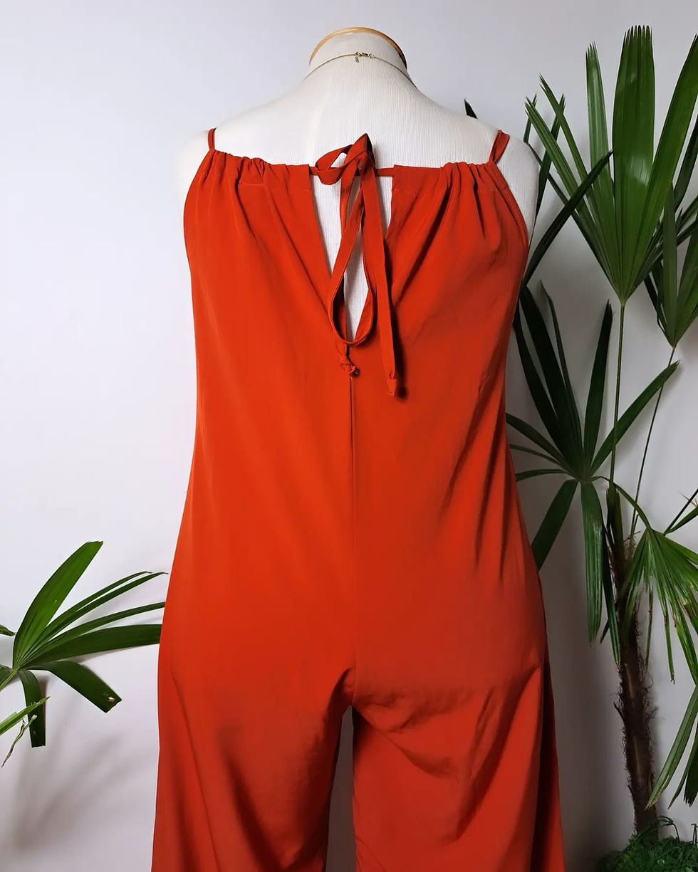 Miniatura: Macacão Longo Terra Cota