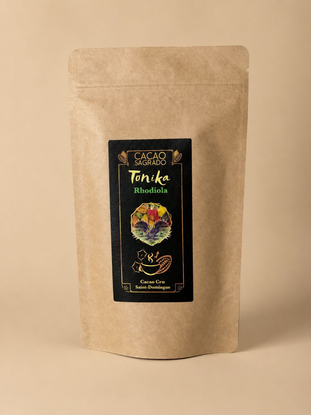 Rhodiola und Kakao aus Santo Domingo, 150g-240g-500g