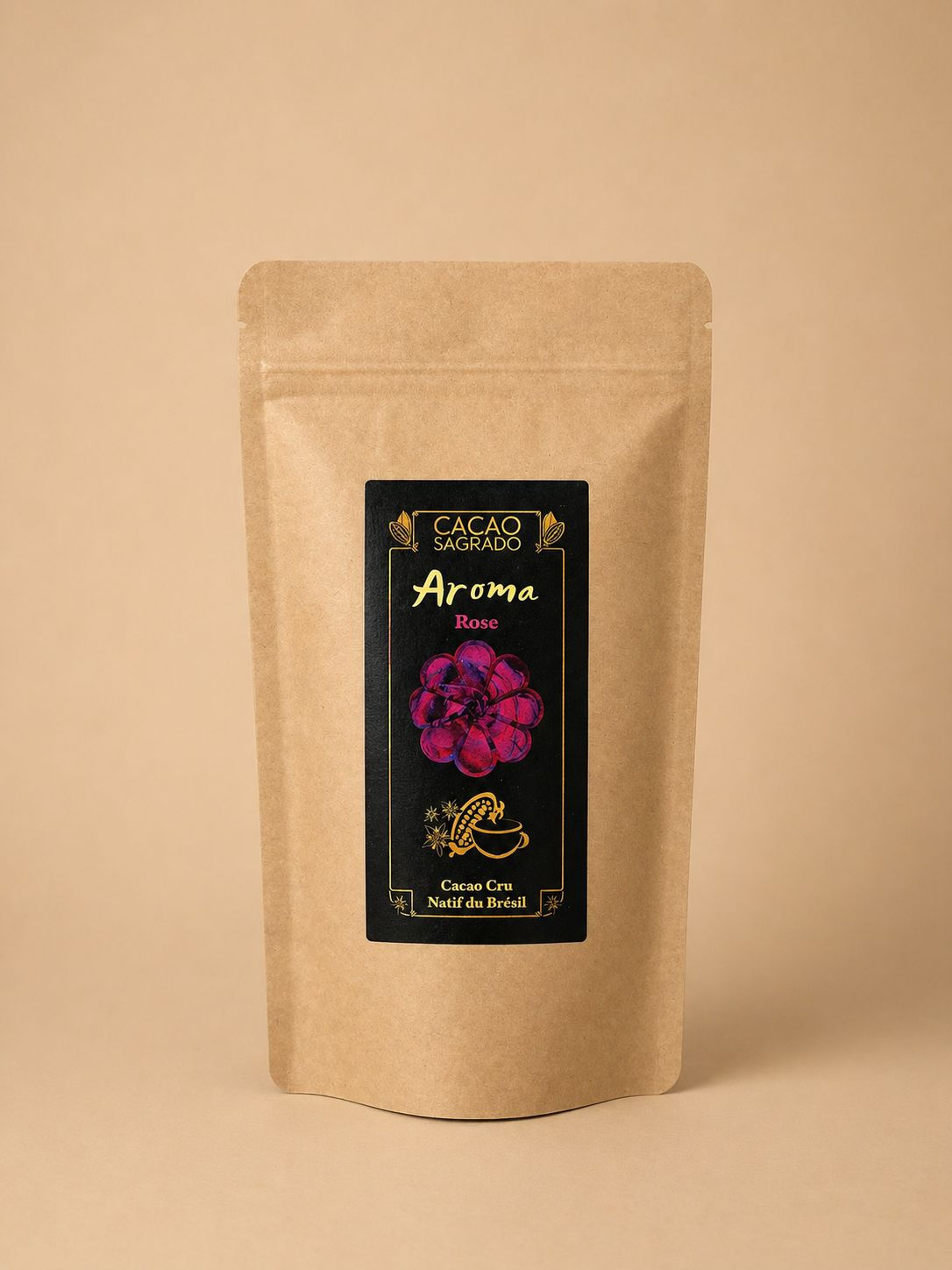 Damaszener Rose mit brasilianischem Kakao, 150g-240g-500g