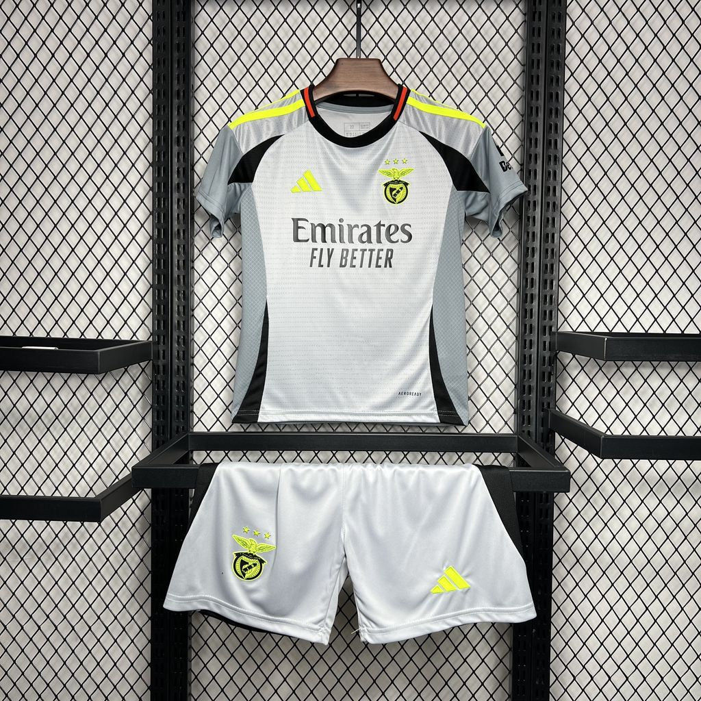 Benfica 2024/25 Third Away Kids Kit
