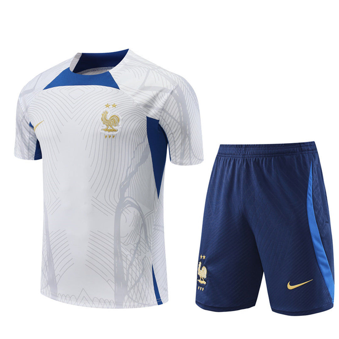 France training suit White