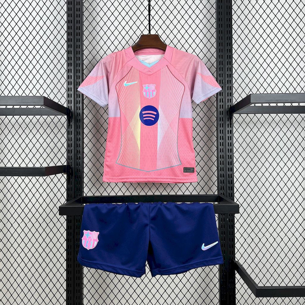 Barcelona 2025/26 pink special edition Kids Kit