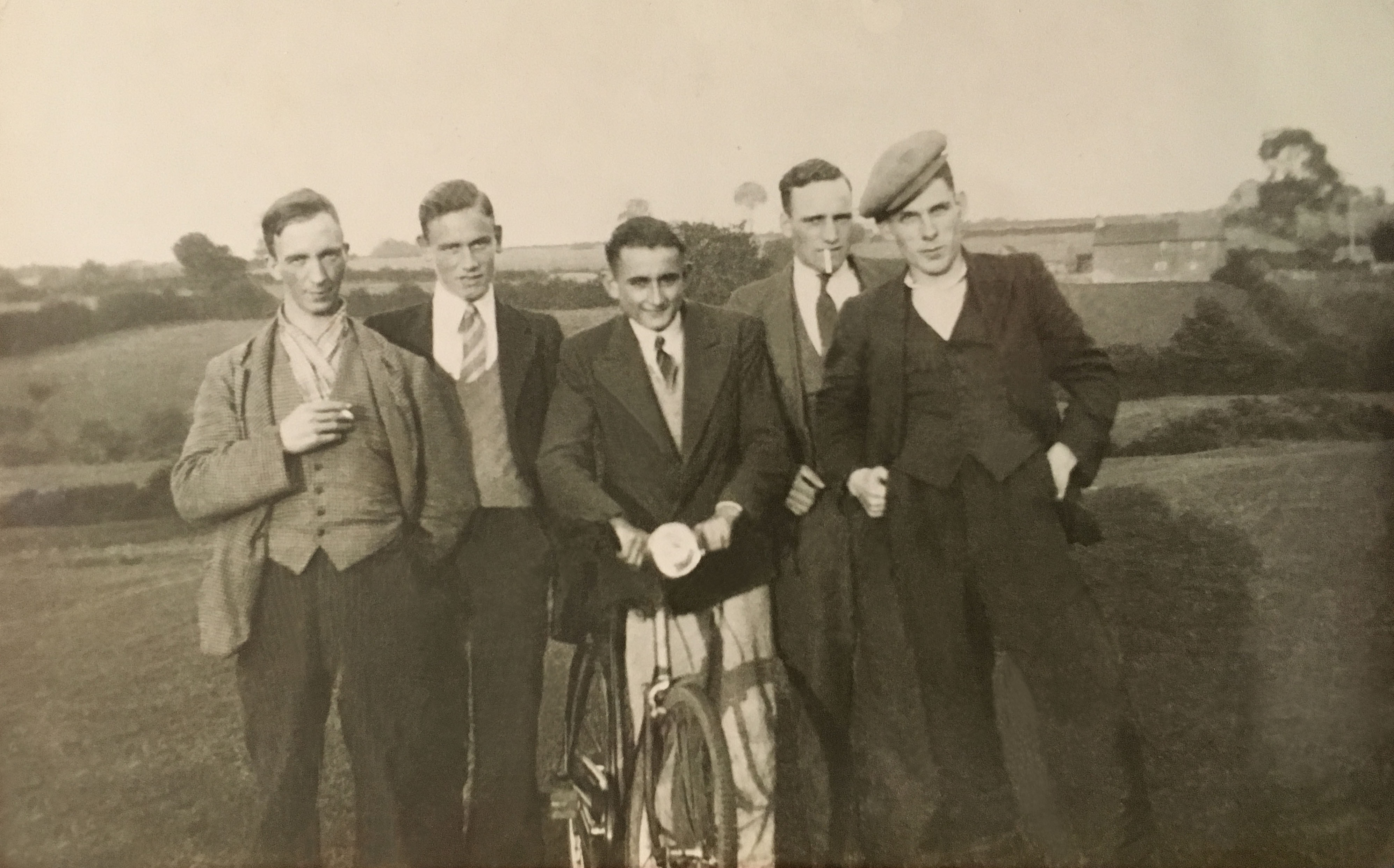 Young Men of Griffydam c. 1938