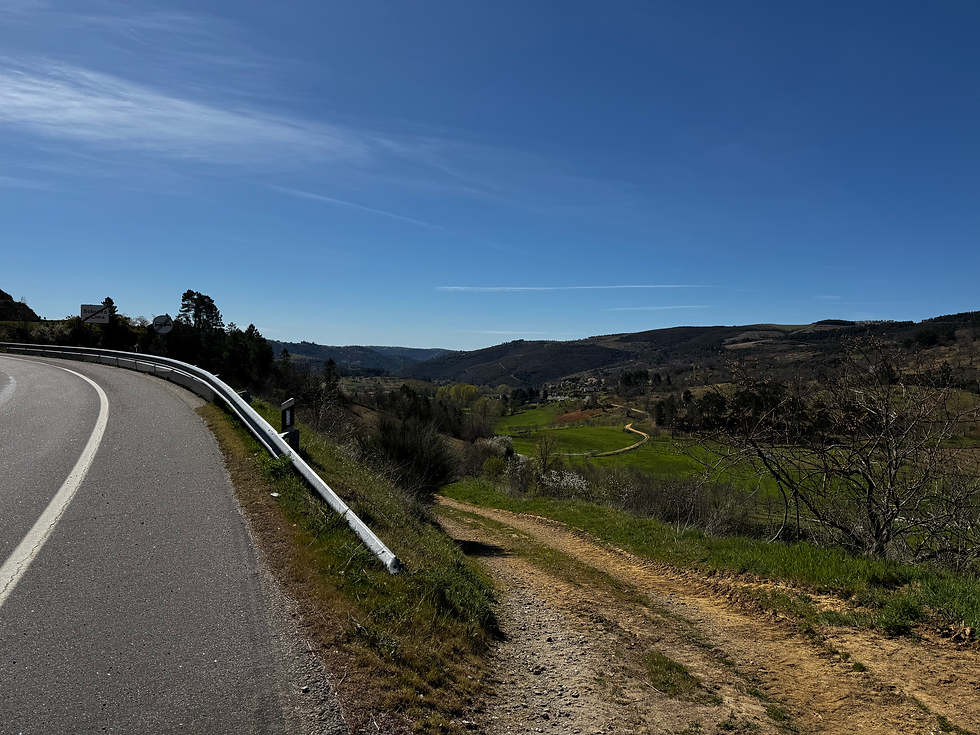 One of many great views along the ride in the early part of the day.