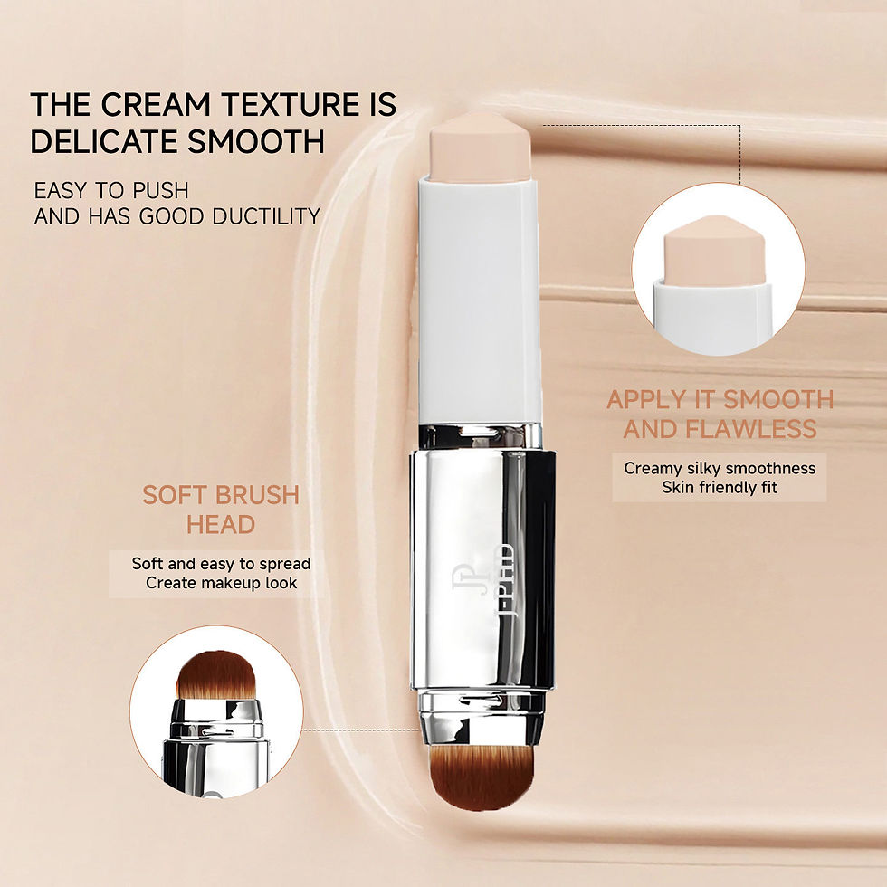 Thumbnail: Velvet Veil™ 2-in-1 Foundation Stick with Built-In Blending Brush