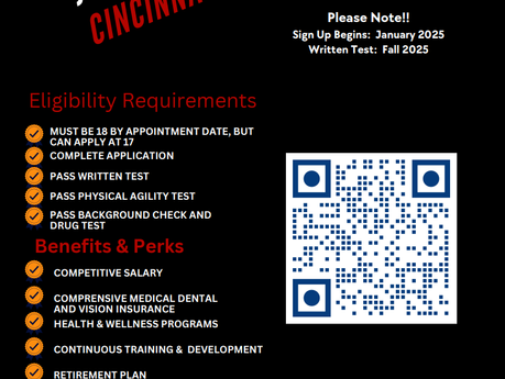 Cincinnati Fire Dept hiring