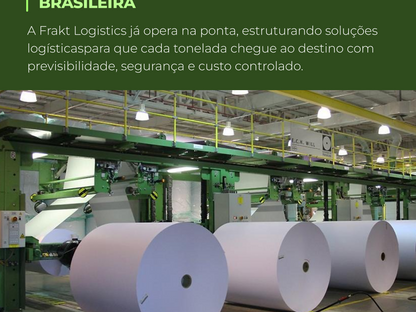 Exportação de celulose: como uma logística personalizada transforma gargalos em vantagem competitiva